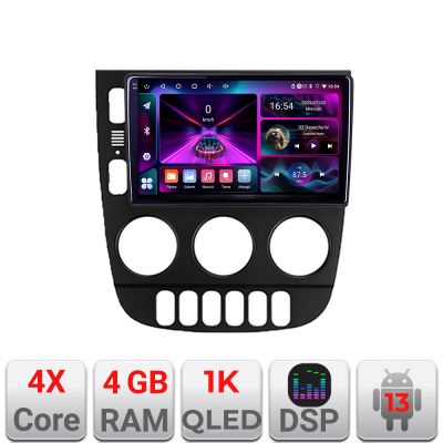 Navigatie Mercedes ML W163 1998-2005 Android radio gps internet 4+64 InCell Display 1K Kit-i20-2012+EDT-E209-RK