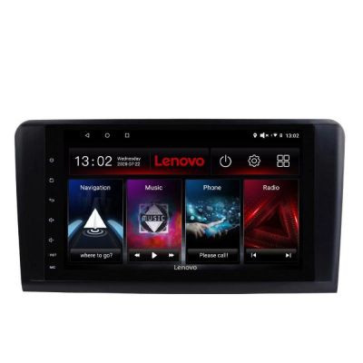 Navigatie Mercedes ML GL Lenovo Kit-213 8 core 6+128 GB Android Waze USB Navigatie Internet Youtube Radio