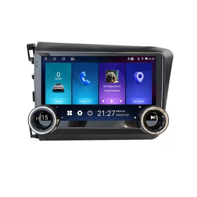 Navigatie Honda Civic Sedan Kit-132 Edotec  4+64 10.5 inch Incell 1K android Wifi 5Ghz gps internet