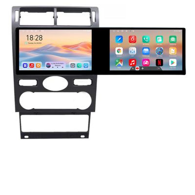 Navigatie Ford Mondeo 2004-2007 Edotec 2 ecrane  8 core 4+128 21.6 inch Incell android Wifi 5Ghz gps internet