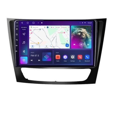 Navigatie Mercedes W211 W219 B-090 Android Ecran QLED octa core 4+64 carplay android auto KIT-090+EDT-E309V3