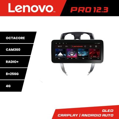 Navigatie Nisan Note 2012-2019 Lenovo PRO 8+256 12.3 inch qled android 4G DSP gps internet  KIT-note-2012