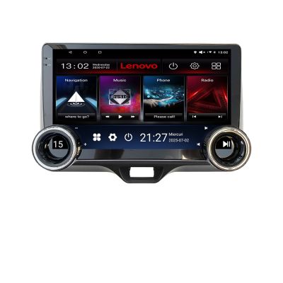 Navigatie Toyota Yaris 2020- Lenovo  8 core 4+64 10.5 inch Incell 1K android Wifi 5Ghz gps internet  kit-yaris2020