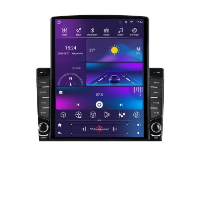 Navigatie Ford Focus C-max S-max Galaxy Mondeo unitati ovale dedicata Ouad core 4+32 ecran vertical 9.7" DSP 360 FHD AHD Android radio gps internet  kit-ford-oval+EDT-E709