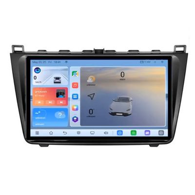 Navigatie Mazda 6 C-012 Android 8 Core 2.2 Ghz 8+128 Qled 1K ADAS 4G LTE GPS 360 KIT-012+EDT-E409V3