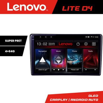 Navigatie VW Passat B5  Lenovo QLED 1K 4+64 WIFI 5Ghz carplay android auto Android kit-b5-v2+EDT-LITE-D4-9-4+64
