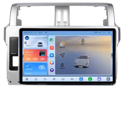 Navigatie Toyota Landcruiser J150 Prado 2014-2017 C-065 Android 8 Core 2.2 Ghz 8+128 Qled 1K ADAS 4G LTE GPS 360 KIT-065+EDT-E410V3