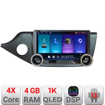 Navigatie Kia Ceed 2012-2018 Kit-KI39 Edotec  4+64 10.5 inch Incell 1K android Wifi 5Ghz gps internet  Co