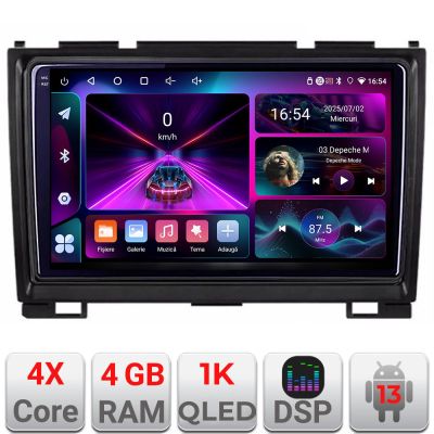Navigatie Hummer H2 intre anii 2008-2009 Android radio gps internet 4+64 InCell Display 1K Kit-H2+EDT-E210-RK