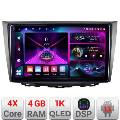 Navigatie Suzuki Kizashi 2009-2015 A-KIZASHI  4+64 InCell Display 1K Android Waze USB Navigatie Internet Youtube Radio