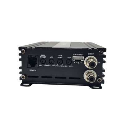 Amplificator monobloc BassCore DBT300.1, 1x300 watts rmm  in 1 ohm, pentru subwoofer clasa D