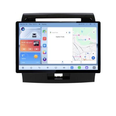 Navigatie dedicata Toyota LandCruiser 2008-2015 N-381 Edonav ecran 13" 1K 4+64 Android Waze USB Navigatie 4G 360 Toslink V1