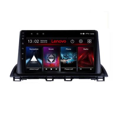 Navigatie Mazda 3 2014-2019 Lenovo Kit-463 4+64 GB Android Waze USB Navigatie Internet Youtube Radio