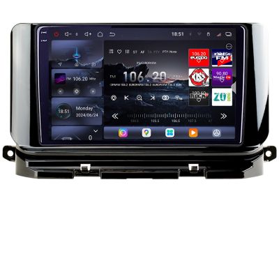 Navigatie Skoda Octavia 4 2020-2024 Android radio gps internet 8 core QLED 2K 16+512GB 360 Edotec
