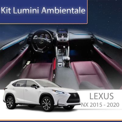 Lumini Ambientale NIGHTVIBE Lexus NX 2015-2021 set complet control telefon sau sistem original
