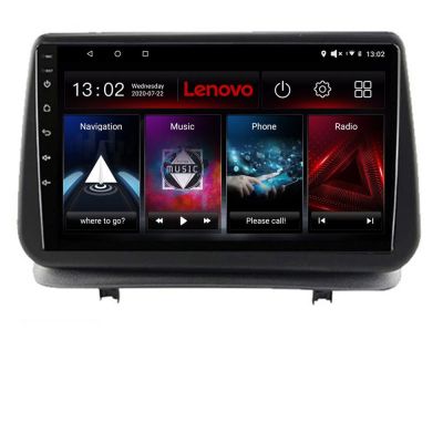 NavigatieRenault Clio 3 2005-2013 Lenovo Kit-Clio3 4+64 GB Android Waze USB Navigatie Internet Youtube Radio