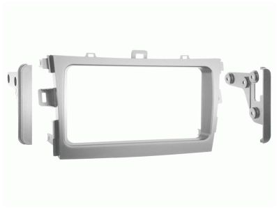 Connects2 CT23TY10 kit rama 2DIN TOYOTA Corolla(Argintiu)