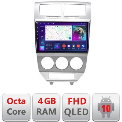 Navigatie Dodge Caliber 2006-2010 B-caliber-06 Android Ecran QLED octa core 4+64 carplay android auto KIT-caliber-06+EDT-E310V3