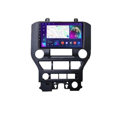 Navigatie Ford Mustang 2015-2020 B-MUSTANG Android Ecran QLED octa core 4+64 carplay android auto KIT-mustang+EDT-E309V3