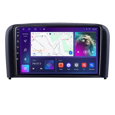 Navigatie Volvo S80 2004-2006 B-S80 Android Ecran QLED octa core 4+64 carplay android auto KIT-S80+EDT-E309V3