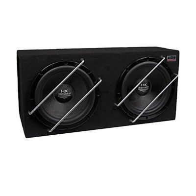 Subwoofer pasiv cu incinta, Audio System, 1000(2x500) W RMS, 1200(2x600) W MAX, difuzoare 2 x 12", high end