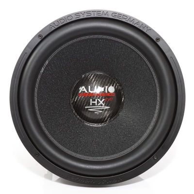 Subwoofer pasiv cu incinta, Audio System, 1000(2x500) W RMS, 1200(2x600) W MAX, difuzoare 2 x 12", high end