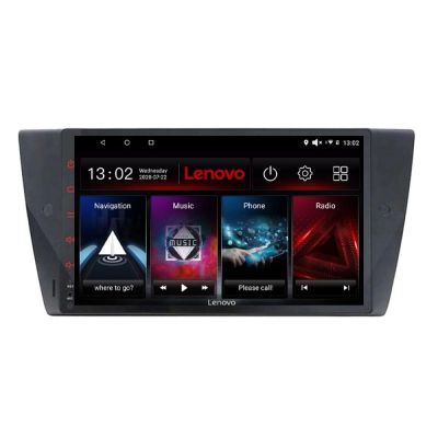 Navigatie BMW Seria 3 E90 Lenovo Kit-095 4+64 GB Android Waze USB Navigatie Internet Youtube Radio
