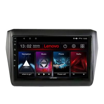 Navigatie Suzuki Swift 2017- Lenovo Kit-2179 4+64 GB Android Waze USB Navigatie Internet Youtube Radio