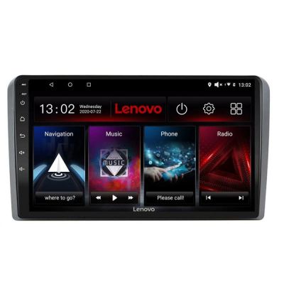Navigatie Audi A4 B6 Lenovo Kit-050 8 core 6+128 GB Android Waze USB Navigatie Internet Youtube Radio v1