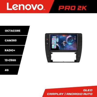 Navigatie Passat B5 1997-2004 Android radio gps internet 8 core QLED 2K 12+256 360 Lenovo