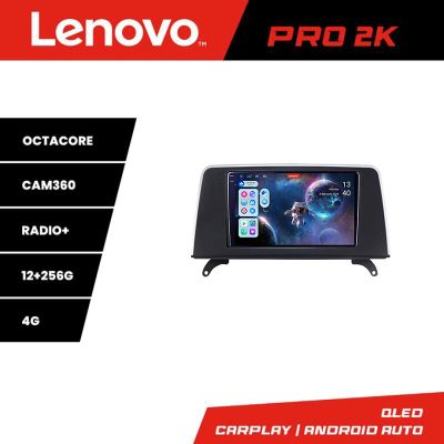 Navigatie BMW X5 X6 2009-2014 CIC 8 core QLED 2K 12+256 360 Android Waze USB Navigatie Internet Youtube Radio Lenovo