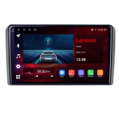 Navigatie Audi A3 8P M-049 Octa Core Android Radio Bluetooth GPS WIFI/4G DSP 2K 8+128GB 360 Toslink