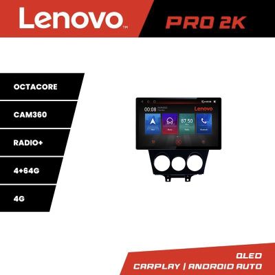 Navigatie Mazda RX8 2003-2008 Lenovo PRO 4+64 13 inch 2K android 4G DSP gps internet  8Core