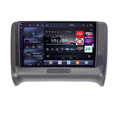 Navigatie Audi TT 2004-2011  Edotec Kit-078 8 core QLED 2K 16+512GB 360 Android Waze USB Navigatie Internet Youtube Radio