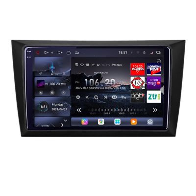 Navigatie VW Golf6 2009-2013 Edotec Kit-GOLF6 8 core QLED 2K 16+512GB 360 Android Waze USB Navigatie Internet Youtube Radio