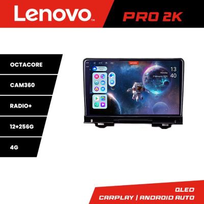 Navigatie Honda HR-V 2022- Lenovo Qled 2K Octa Core 12+256 360 DSP ADAS carplay android auto radio internet kit-hr-v2022+PRO-2K-10-12+256