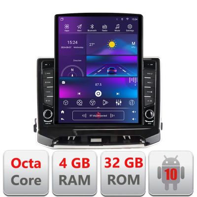 Navigatie Jeep Compass 2021- dedicata Ouad core 4+32 ecran vertical 9.7" DSP 360 FHD AHD Android radio gps internet  kit-compass2021+EDT-E709+kit-10-9