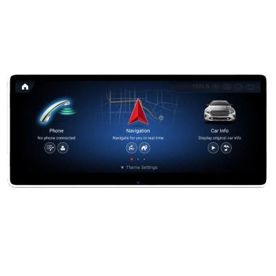 Navigatie dedicata Mercedes Clasa C W205 cu sistem NTG5.5, Android, Octa Core, 12+256, 12.3", Qled 2K 2400x900, Qualcomm 680