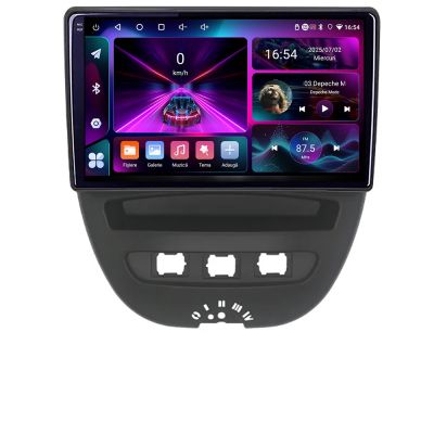 Navigatie Citroen C1 Peugeot 107 Toyota Aygo 2005-2014 Android radio gps internet 4+64 InCell Display 1K KIT-C1+EDT-E210-RK
