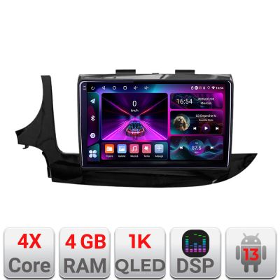 Navigatie Opel Mokka 2016- A-MOKKA2  4+64 InCell Display 1K Android Waze USB Navigatie Internet Youtube Radio