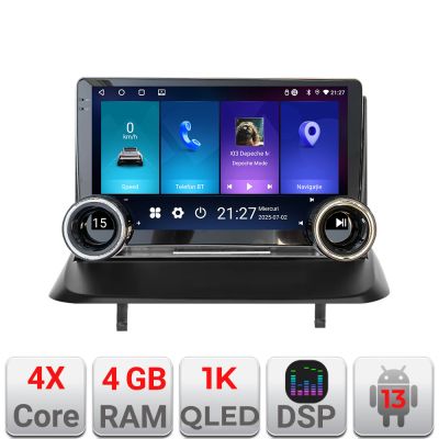 Navigatie Peugeot 3008 5008 Edotec Incell 1K 10.5 inch  4+64 carplay android auto radio internet kit-3008+EDT-E211-RK