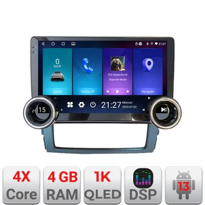 Navigatie Kia Sorento 2006-2009 Edotec  4+64 10.5 inch Incell 1K android Wifi 5Ghz gps internet  Kit-sorento2002+EDT-E70