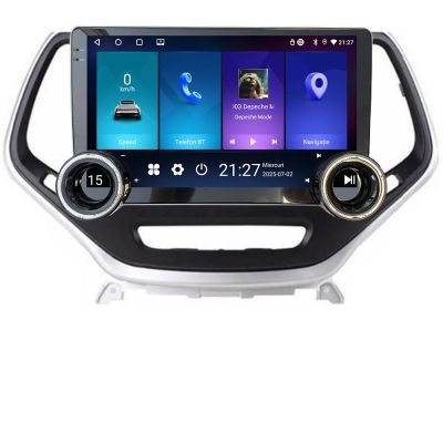 Navigatie Jeep Cherokee 2014-2019 Manual Kit-248 Edotec  4+64 10.5 inch Incell 1K android Wifi 5Ghz gps internet 32