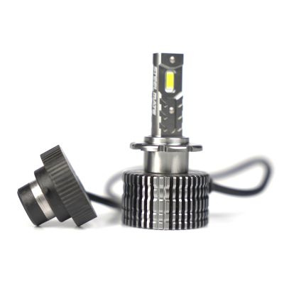 Set de 2 Becuri Faruri Conversie Hid-Led, Steelmate LED D4S Led, Plug & Play, 6000k, Miez Cupru, Radiator Aluminiu Silentios, Calitate Premium