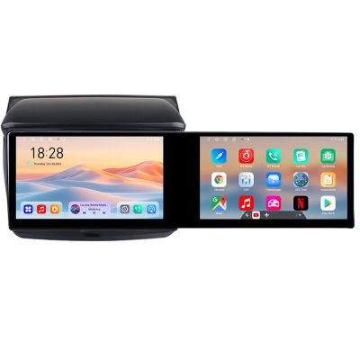 Navigatie Mitsubishi L200 2006-2014 Kit-094 Edotec 2 ecrane  8 core 4+128 21.6 inch Incell android Wifi 5Ghz gps internet  Q