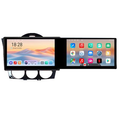 Navigatie Mazda RX8 2008-2011 Edotec 2 ecrane  8 core 4+128 21.6 inch Incell android Wifi 5Ghz gps internet