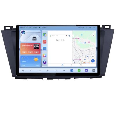 Navigatie Mazda 5 Edotec 4+64 1K 13 inch qled android 4G DSP gps internet  Kit-117