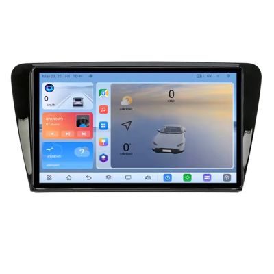 Navigatie Skoda Rapid Seat Toledo 2013+ Android 8 Core 2.2 Ghz 8+128 Qled 1K ADAS 4G LTE GPS 360 KIT-rapid+EDT-E409V3