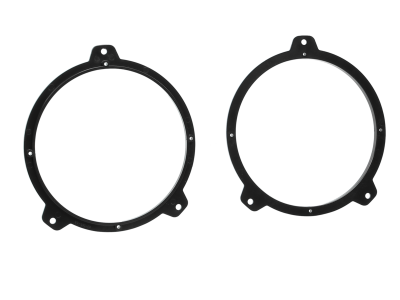 Inele adaptare difuzor 165mm uși față BMW 3er Sedan E46 (1998-2005), BMW 3er Coupe E46 (1999-2006), BMW 3er Break E46 (1999-2005), BMW 3er Cabrio E46 (2000-2007) – plug & play