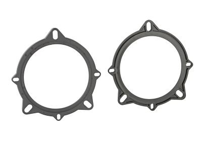 Inele adaptare difuzor 100mm uși față BMW 3er E90/E91 (2005-2012), BMW 5er E60/E61 (2006-2010), BMW X1 E84 (2009-2015), BMW X3 E83 (2007-2010), BMW X5 E70 (2006-2013) – plug & play